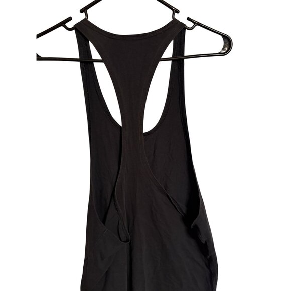 Gymshark Mens Legacy Racerback Tank Top Black Graphic Gym Fitness tank large - Picture 5 of 5